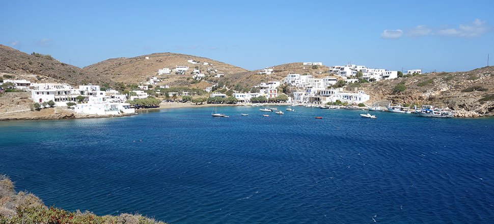 The gulf of Faros in Sifnos